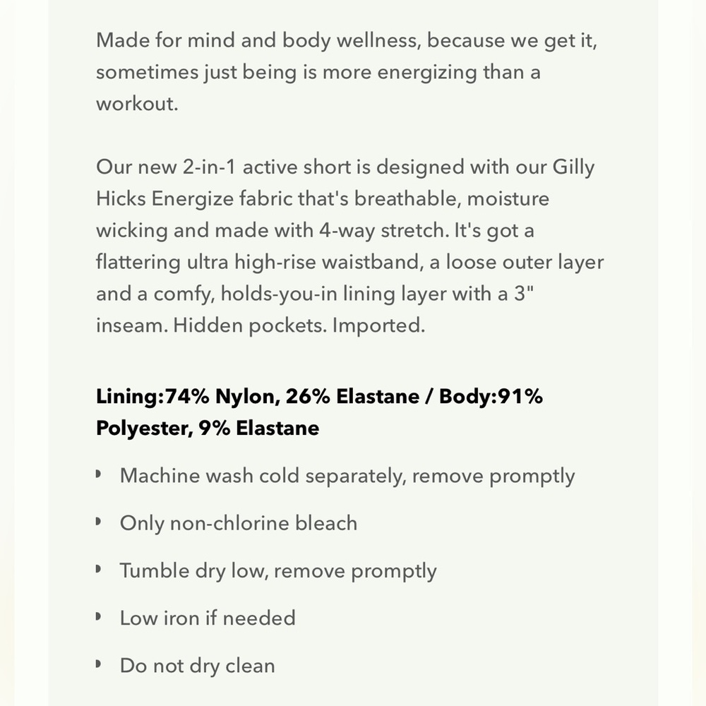 GILLY HICKS SHORTS - Picture 8 of 10